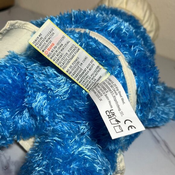Sesame Street Gund  Teach Me Cookie Monster Chef Stuffed Toy - 15" - Picture 9 of 9